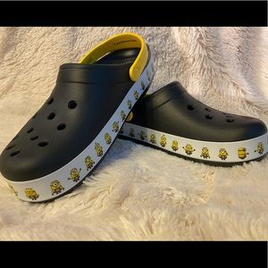 Limited Edition Minions Crocs Crocband Clog M8/W10